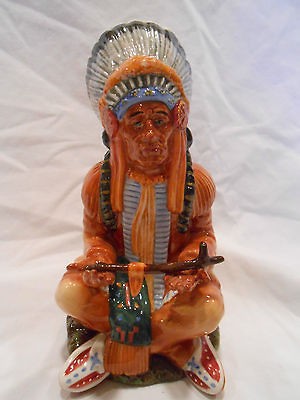 royal doulton 2892 the chief indian figurine expedited shipping 