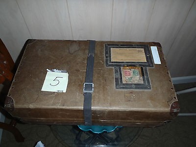 Newly listed WW II Box with Flag, newspaper and gurney