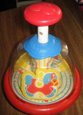 fisher price carousel in Little People (1963 1996)