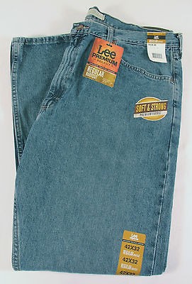 LEE PREMIUM SELECT REGULAR BOOTCUT ULTRA COMFORT MENS DENIM JEAN 