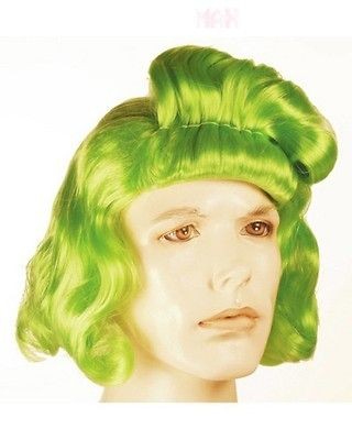 oompa loompa schlumpa willy wonka lacey costume wig