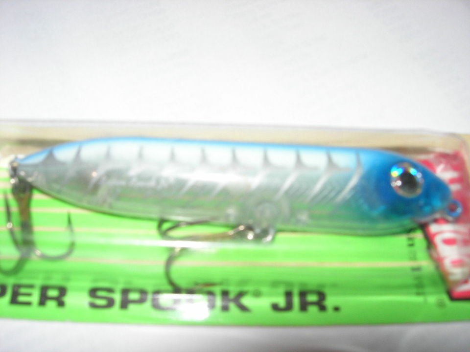 heddon super spook jr blue shore minnow nib 0134 returns