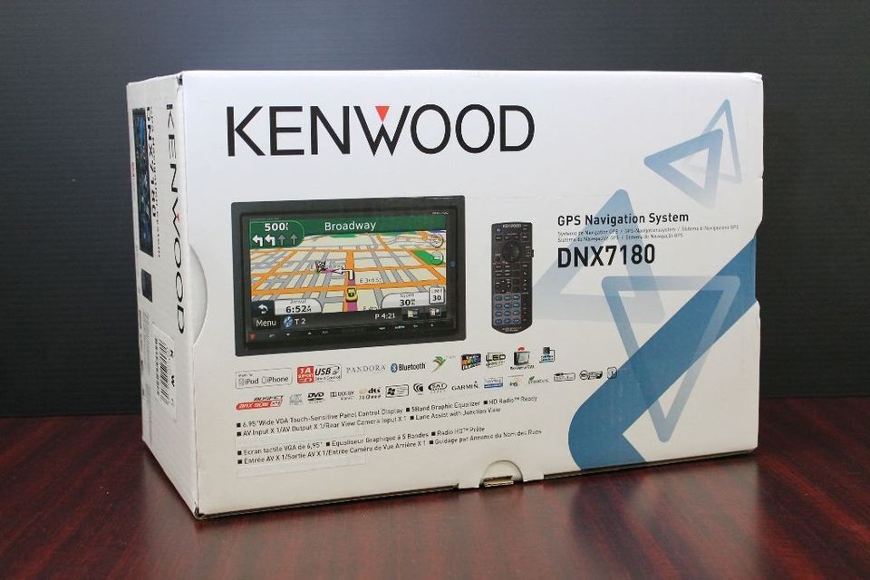 NEW Kenwood Dnx7180 6.95 inch Car DVD NAV Player   FREE CANADA 