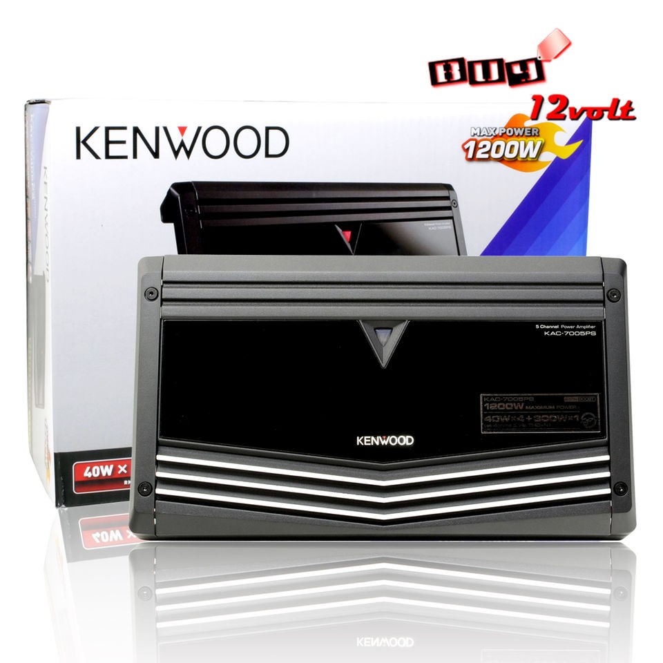 kenwood kac 7005ps 40w x 4 300w x 1 car