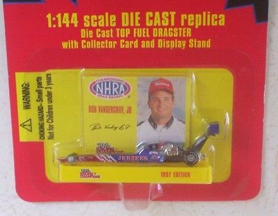 JERZEES Dragster Bob Vandergriff Jr. 1144 Micro Sized NHRA Drag Car 