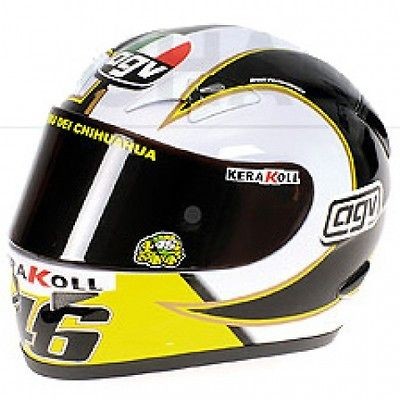 minichamps 1 2 diecast v rossi helmet agv 2006 from