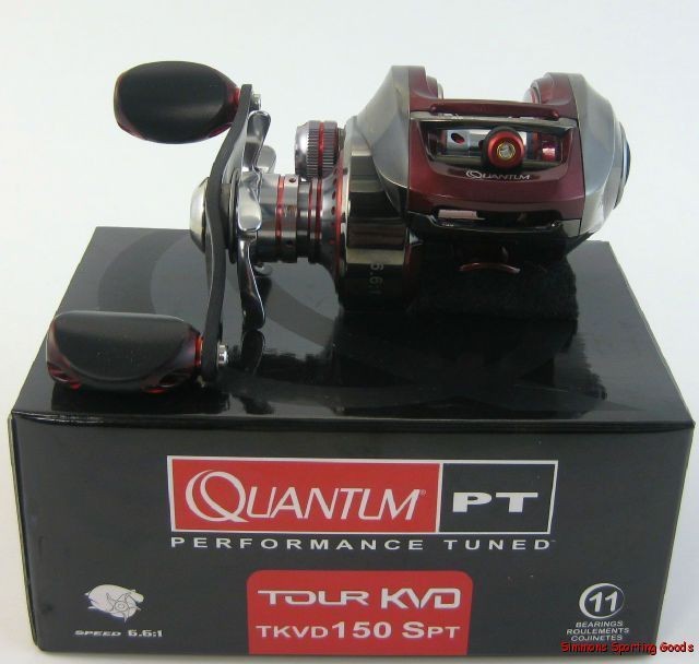 QUANTUM TOUR KEVIN VAN DAM SERIES TKVD150SPT 6.61 RIGHT HAND BAITCAST 