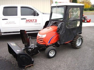   PRESTIGE GARDEN TRACTOR. 20HP. 50 MOWER. SNOW BLOWER & CAB. NICE