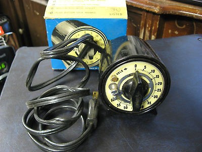 Vintage Mark Time Photographic Time Switch w/ Luminescent Dial w 