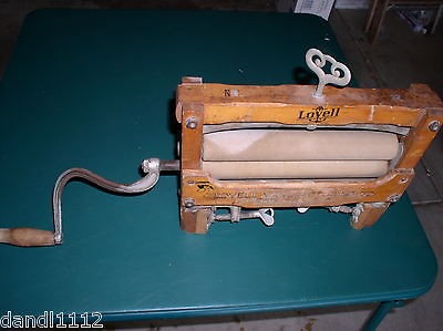 vintage antique clothes wringer lovell  65 55