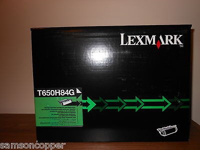 NEW FACTORY SEALED LEXMARK T650H80G T650H04A T650H11A T650H84G 