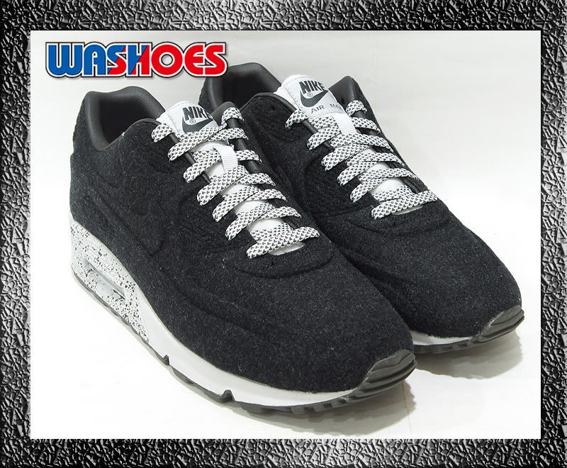 2011 Nike Air Max 90 Midnight Fog Natural Black Grey UK 5~11 472489 