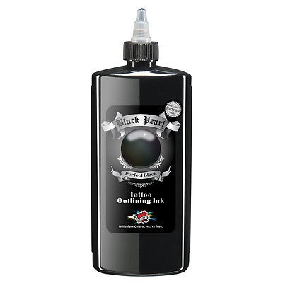 Black Pearl Tattoo Ink   Lining Ink   12oz  Millennium Black Pearl 