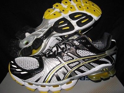 asics gel kinsei 3 black yellow men us 12 eur 46 5