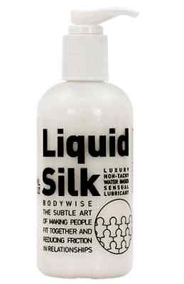 liquid silk personal waterbased lubricant 250 ml bottle  14 