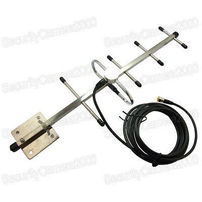 high gain cctv transceiver yagi antennas 7db boost from hong