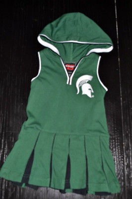 michigan state spartans cheerleader outfit dress size 2t time left