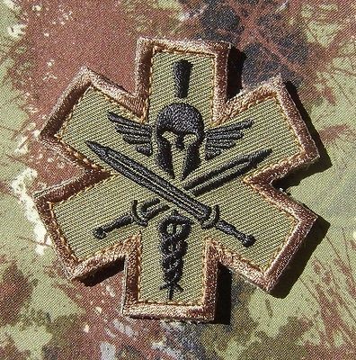 SPARTAN MEDIC EMT EMS ARMY MILITARY MILSPEC MORALE COMBAT FOREST 