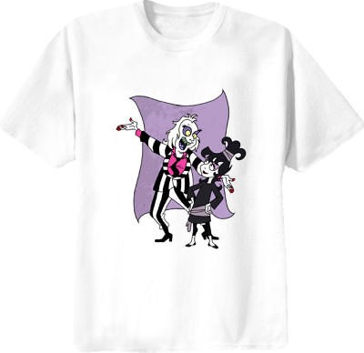 beetlejuice lydia retro kids cartoon emo white t shirt more on PopScreen