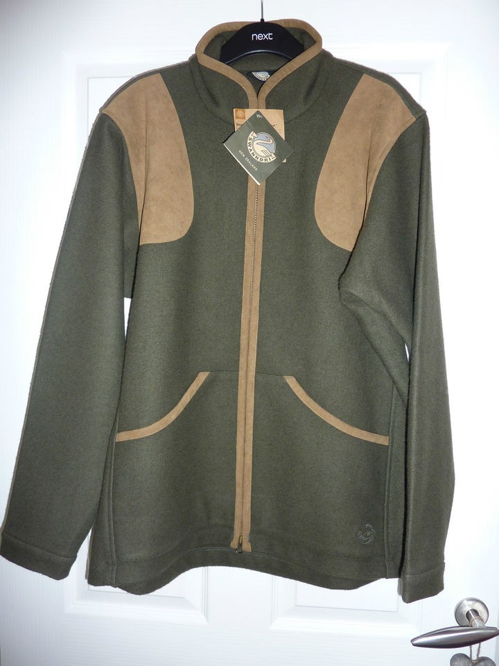 Gorgeous SWANNDRI Lewis Olive Shooting Jacket NWT