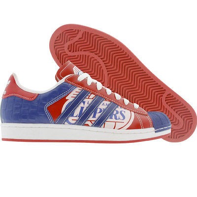   100.00 014143 Men Adidas Superstar 1 NBA Series   Los Angeles Clippers