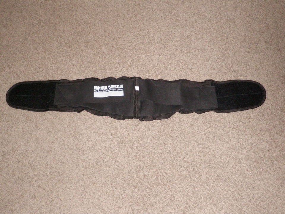 NEW BACK BRACE LIFTING SUPPORT REINFORCED BELT ICON HEALTH & FITNESS 