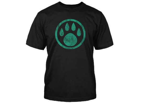 wow world of warcraft tshirt monk paw