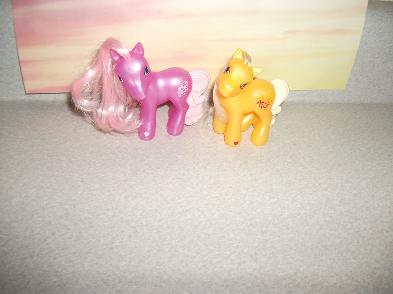 MY LITTLE PONY MCDONALDS BUTTERSCOTCH & WYSTERIA