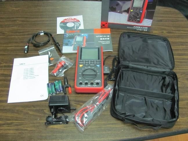 new Automotive Oscilloscope UT81B UNI T digital multimeter scopemeter