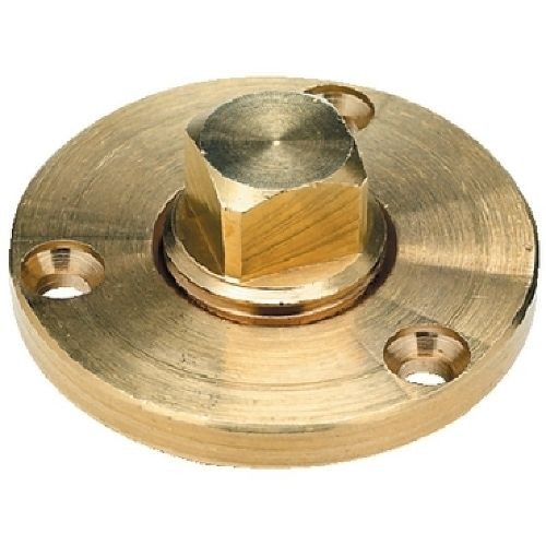 Cast Bronze Garboard Drain Plug for Boats   Fits 1 Inch Diameter Hole