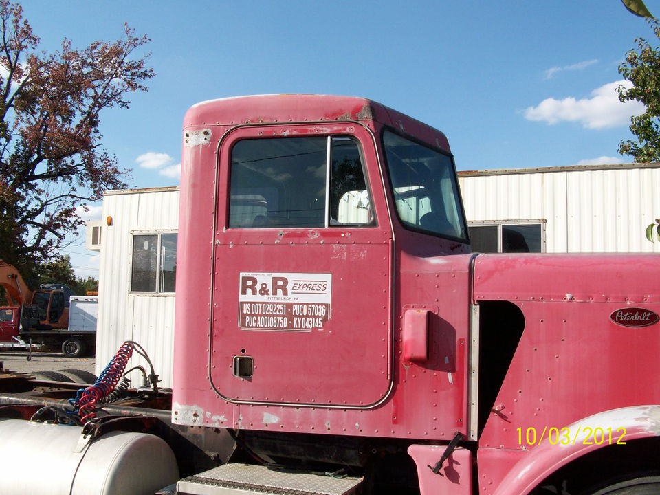 Peterbilt 359 Day Cab Project Rat Rod Kit Pete Cab Only 379 Hood Semi 