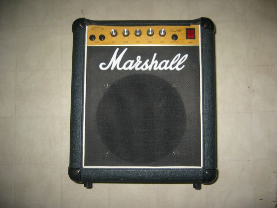 1980s Marshall Lead 12 Electric Guitar Amplifier w/ Original 