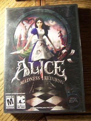 alice madness returns pc brand new sealed 