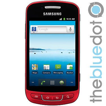 samsung admire r720 red metro pcs android phone used fair