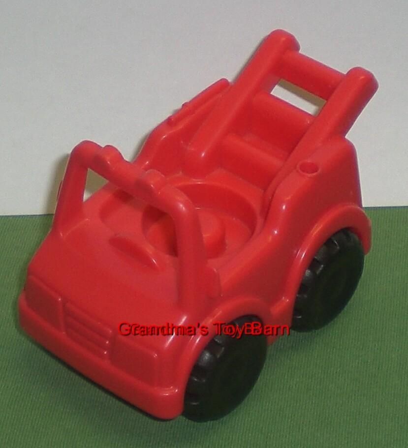 fisher price little people red fire truck fire engine time