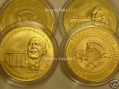 BARACK OBAMA ★ COIN SIGNATURE MEDALLION ★ 1 TROY OUNCE Oz .999 