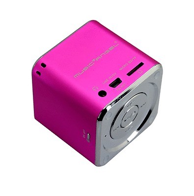 Music Angel Original MD07 TF card Portable Mini Digital Speaker Pink