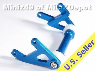 kyosho gpm mini z monster alloy rear bumper blue returns