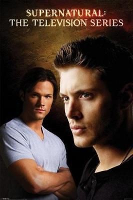 SUPERNATURAL THE TELEVISION SERIES POSTER JENSEN ACKLES JARED 