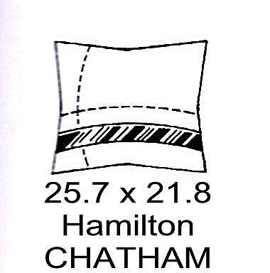 NOS (NEW) CRYSTAL  HAMILTON **CHATHAM** (WARWICK)