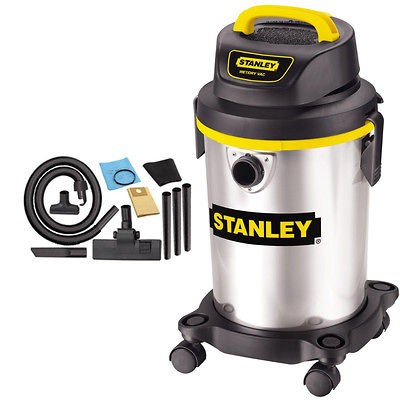   8hp 4 Gallon Stainless Steel Wet / dry Vac   Model SL18129   Brand New