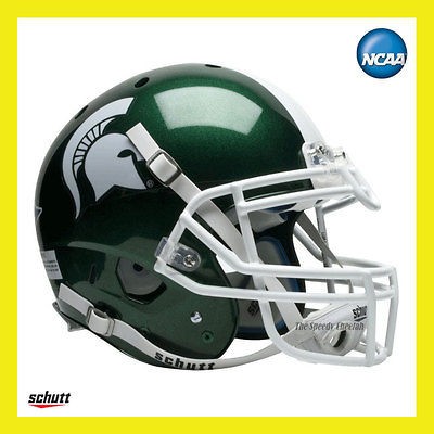 michigan state football helmet in Sports Mem, Cards & Fan Shop