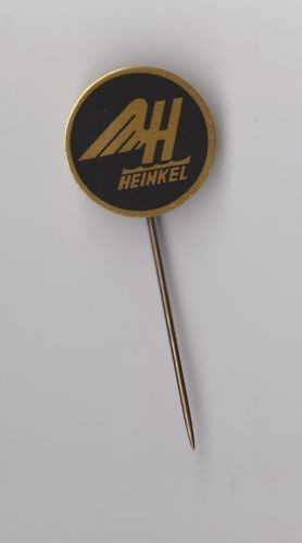 vtg heinkel scooter airplane pin badge anstecknadel 60s  3 
