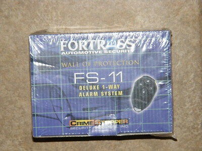 crimestopper fortress fs 11 1 way alarm 