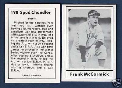 1978 grand slam 55 frank buck mccormick cinci reds time