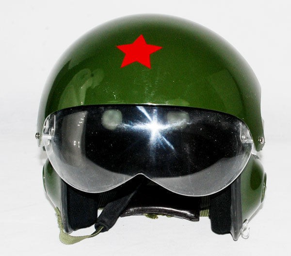 chinese military air force jet pilot flight helmet od 3891