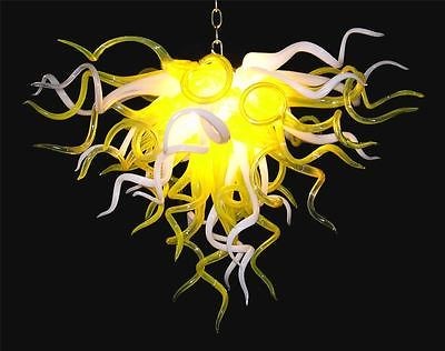 blown glass chandelier by seth parks direct from the artist