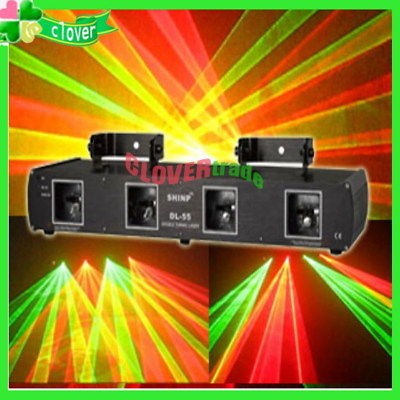   Lens Red+Green DMX Show DJ Disco Laser Stage Light Xmas Party Lighting