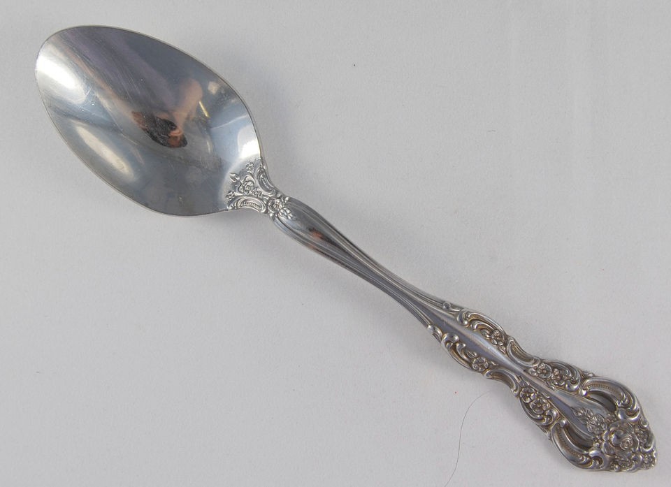 Oneida MICHELANGELO #765 Stainless 6” TEASPOON Heirloom Scrolls 