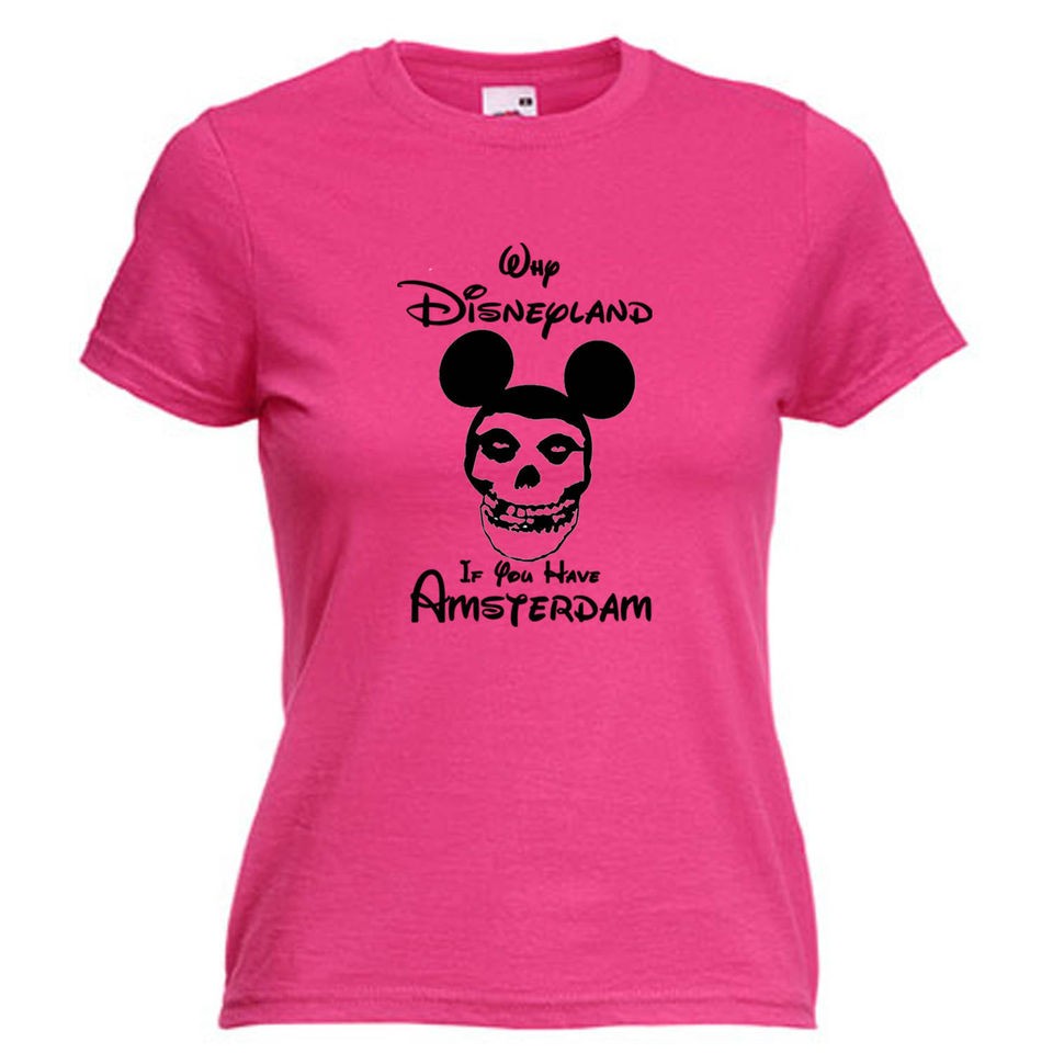   SHIRT Funny, Misfits, Slogan Skull Mickey Mouse Avenged A7X